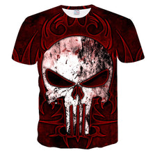 Load image into Gallery viewer, New Casual Skull Poker Printed 3D T-Shirt Men