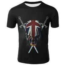 Load image into Gallery viewer, 3D Skull T Shirt Men Funny Punk Rock Streetwear