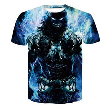 Load image into Gallery viewer, 2020 Summer New 3d Flame Skull T shirt