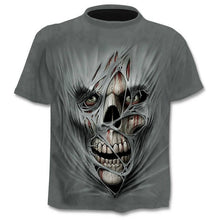 Load image into Gallery viewer, Summer NewFunny skull 3d Shirt