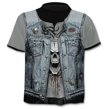 Load image into Gallery viewer, Summer NewFunny skull 3d Shirt