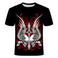 Load image into Gallery viewer, Summer NewFunny skull 3d Shirt
