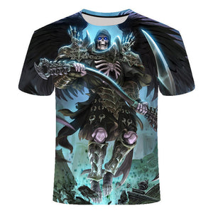 Summer NewFunny skull 3d Shirt