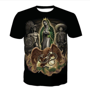 New Male/Female 3d t shirt Unique Iron Skull Print 3d Hip Hop Tees