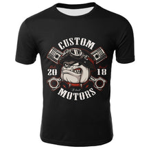 Load image into Gallery viewer, 3D Skull T Shirt Men Funny Punk Rock Streetwear
