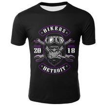 Load image into Gallery viewer, 3D Skull T Shirt Men Funny Punk Rock Streetwear
