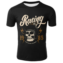 Load image into Gallery viewer, 3D Skull T Shirt Men Funny Punk Rock Streetwear
