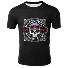 Load image into Gallery viewer, 3D Skull T Shirt Men Funny Punk Rock Streetwear
