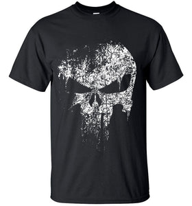 2020 streetwear Punisher Skull hip hop Supper Hero t shirts