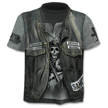 Load image into Gallery viewer, Summer NewFunny skull 3d Shirt
