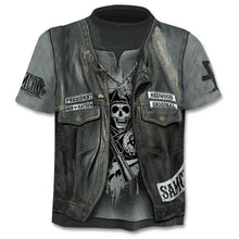 Load image into Gallery viewer, Summer NewFunny skull 3d Shirt
