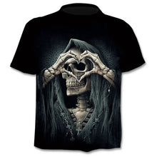 Load image into Gallery viewer, Summer NewFunny skull 3d Shirt
