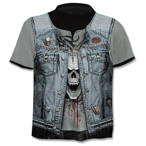 Summer NewFunny skull 3d Shirt