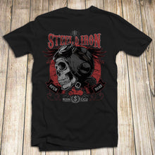 Load image into Gallery viewer, Bikers Skull Men&#39;S T Shirt 100% Cotton
